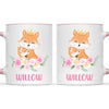 Royal Fox Family-Personalised Kids Mug