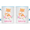 Royal Fox Family-Personalised Kids Mug