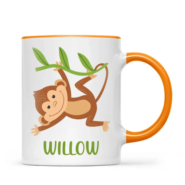 Cheeky Monkey-Personalised Kids Mug