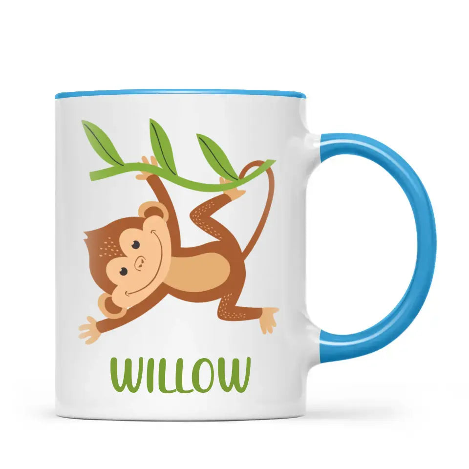 Cheeky Monkey-Personalised Kids Mug