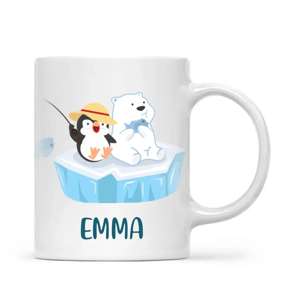 Arctic Buddies-Personalised Kids Mug