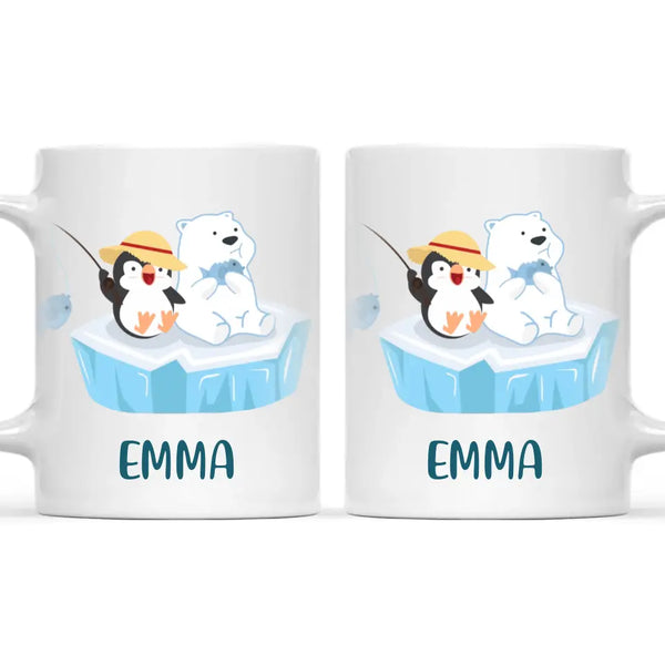 Arctic Buddies-Personalised Kids Mug