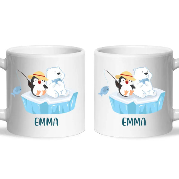 Arctic Buddies-Personalised Kids Mug