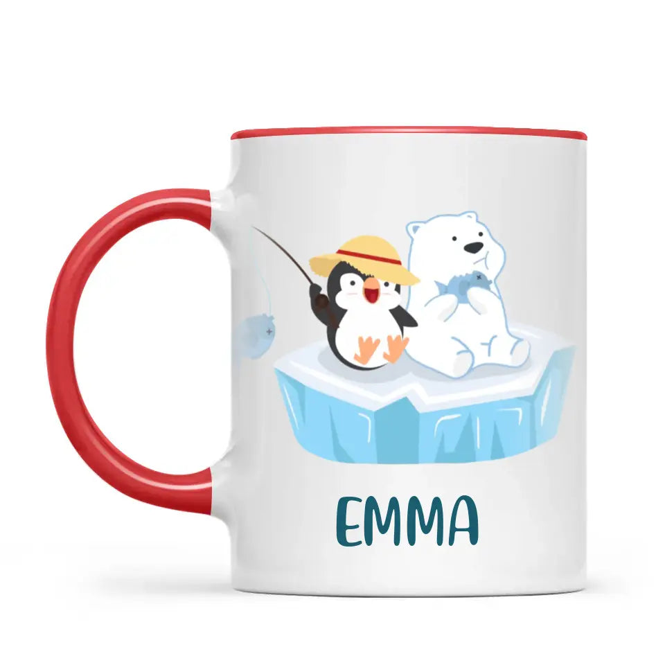 Arctic Buddies-Personalised Kids Mug