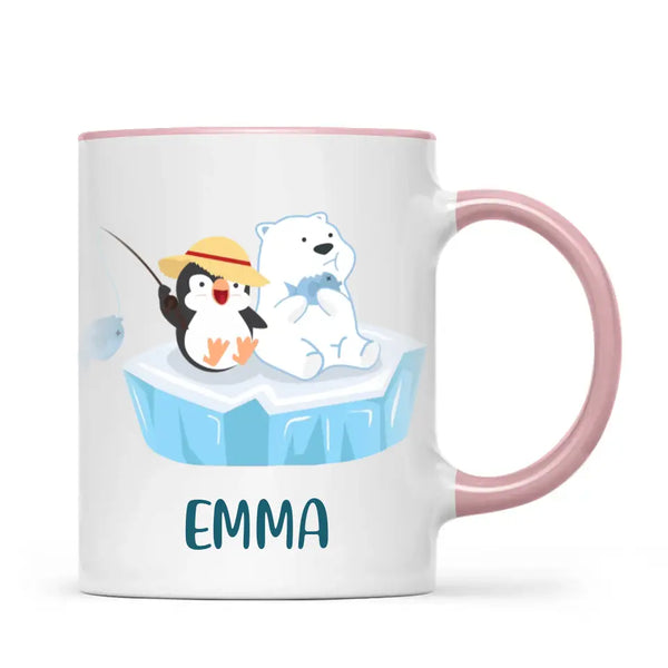 Arctic Buddies-Personalised Kids Mug