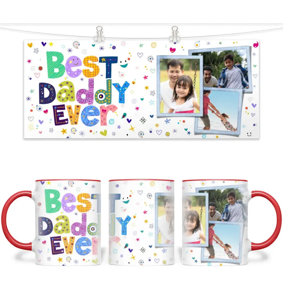 Best Daddy Ever Personalized Mug