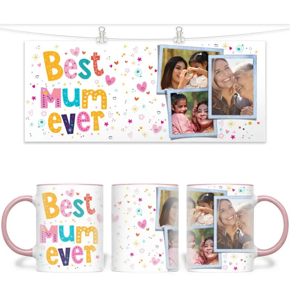 Best Mum Ever Personalized Mug