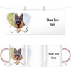 "Doggy Love" Personalized Dog Photo Mug