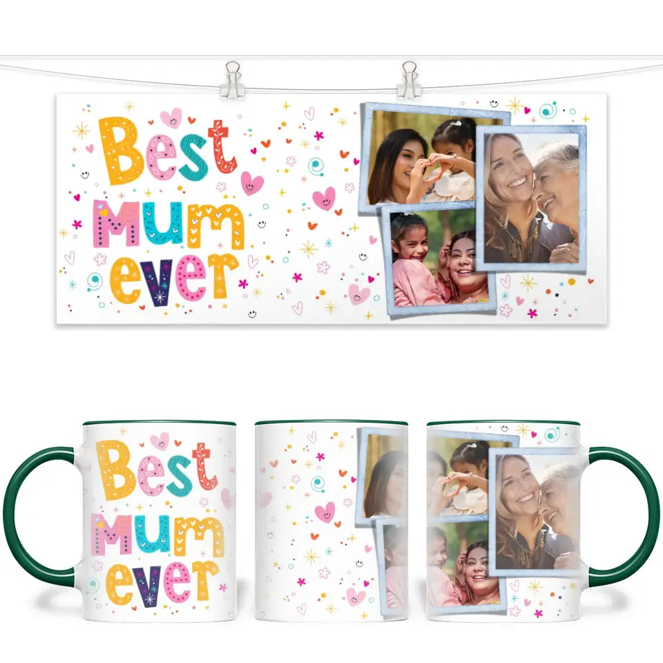 Best Mum Ever Personalized Mug