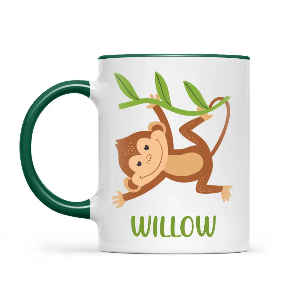 Cheeky Monkey-Personalised Kids Mug