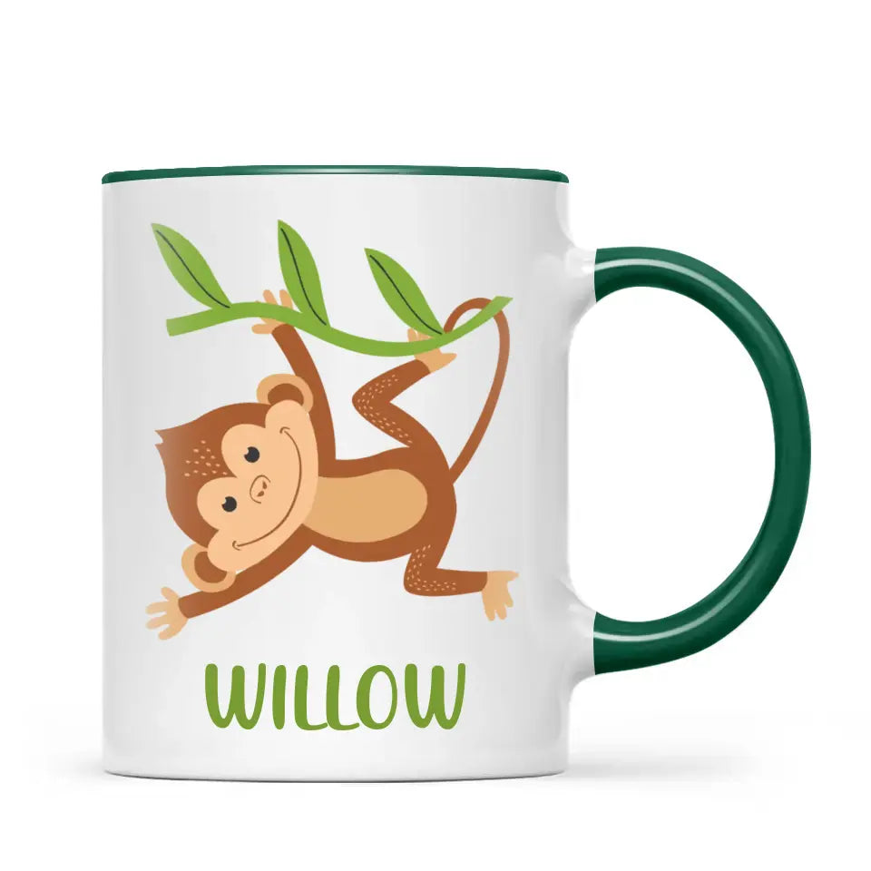 Cheeky Monkey-Personalised Kids Mug