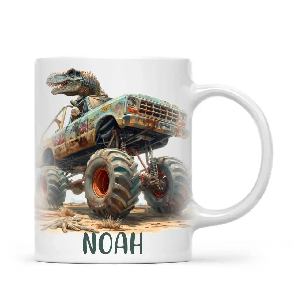 Savage Roar Crusher-Personalised Kids Mug