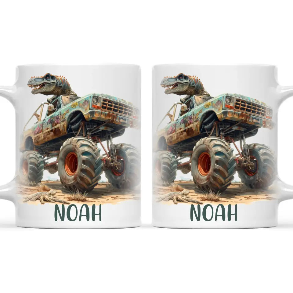 Savage Roar Crusher-Personalised Kids Mug