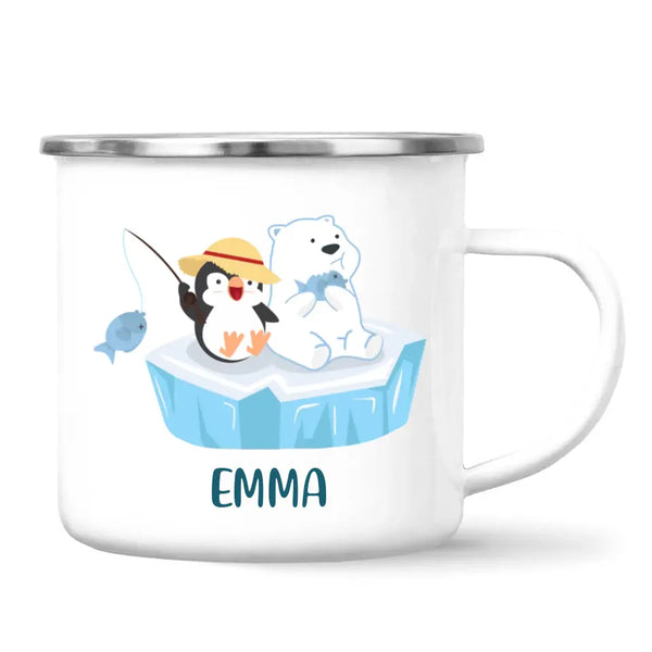 Arctic Buddies-Personalised Kids Mug