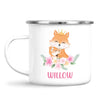 Royal Fox Family-Personalised Kids Mug