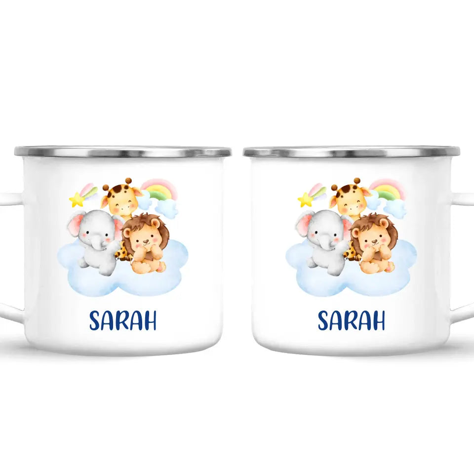 Safari Friends-Personalized Kids Mug