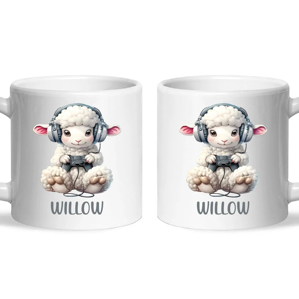 LambChamp Player - Personalised Kids Mug