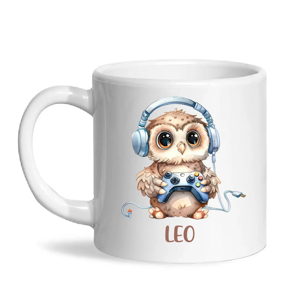 Owl Gaming Oasis - Personalised Kids Mug