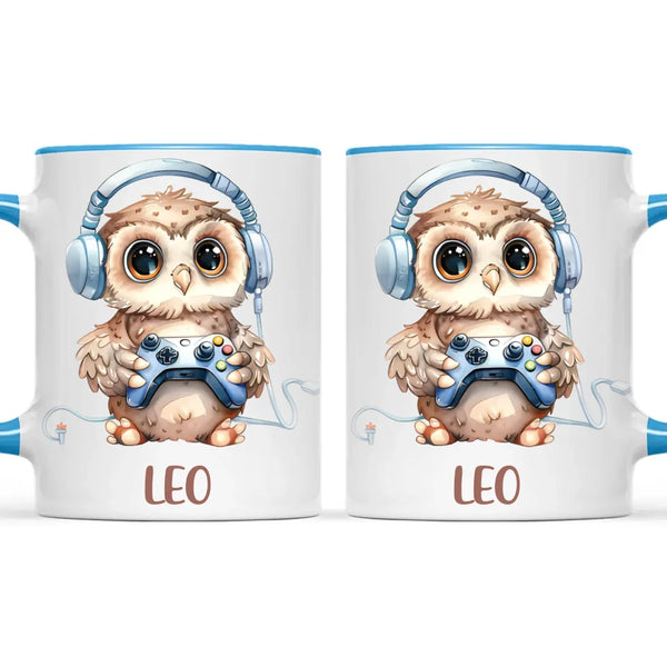 Owl Gaming Oasis - Personalised Kids Mug