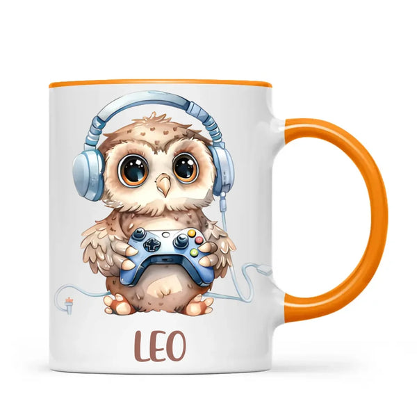 Owl Gaming Oasis - Personalised Kids Mug