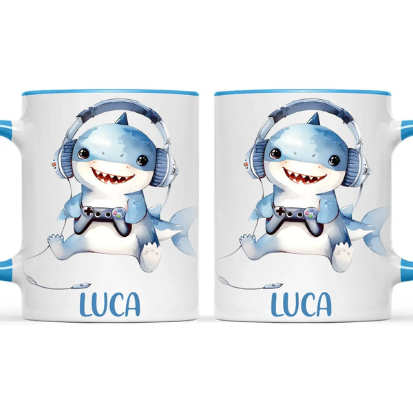 Sharkie Game Zone - Personalised Kids Mug