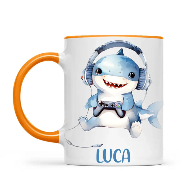 Sharkie Game Zone - Personalised Kids Mug