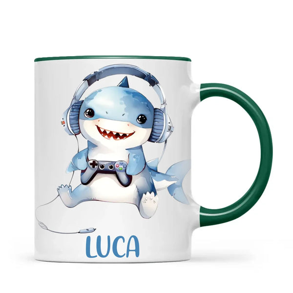 Sharkie Game Zone - Personalised Kids Mug