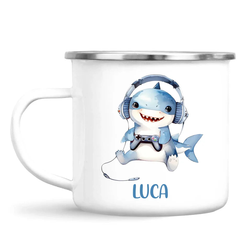 Sharkie Game Zone - Personalised Kids Mug