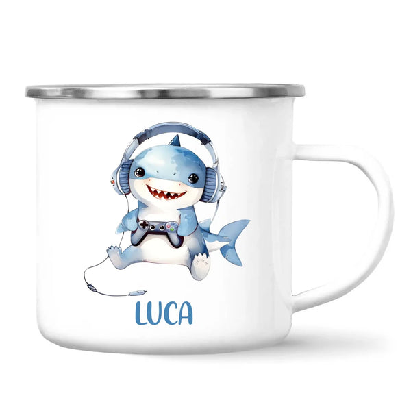 Sharkie Game Zone - Personalised Kids Mug