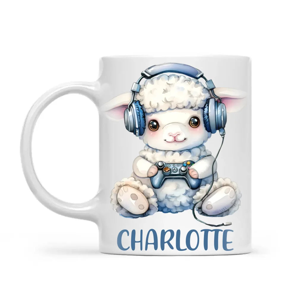 Lambie Game Zone - Personalised Kids Mug