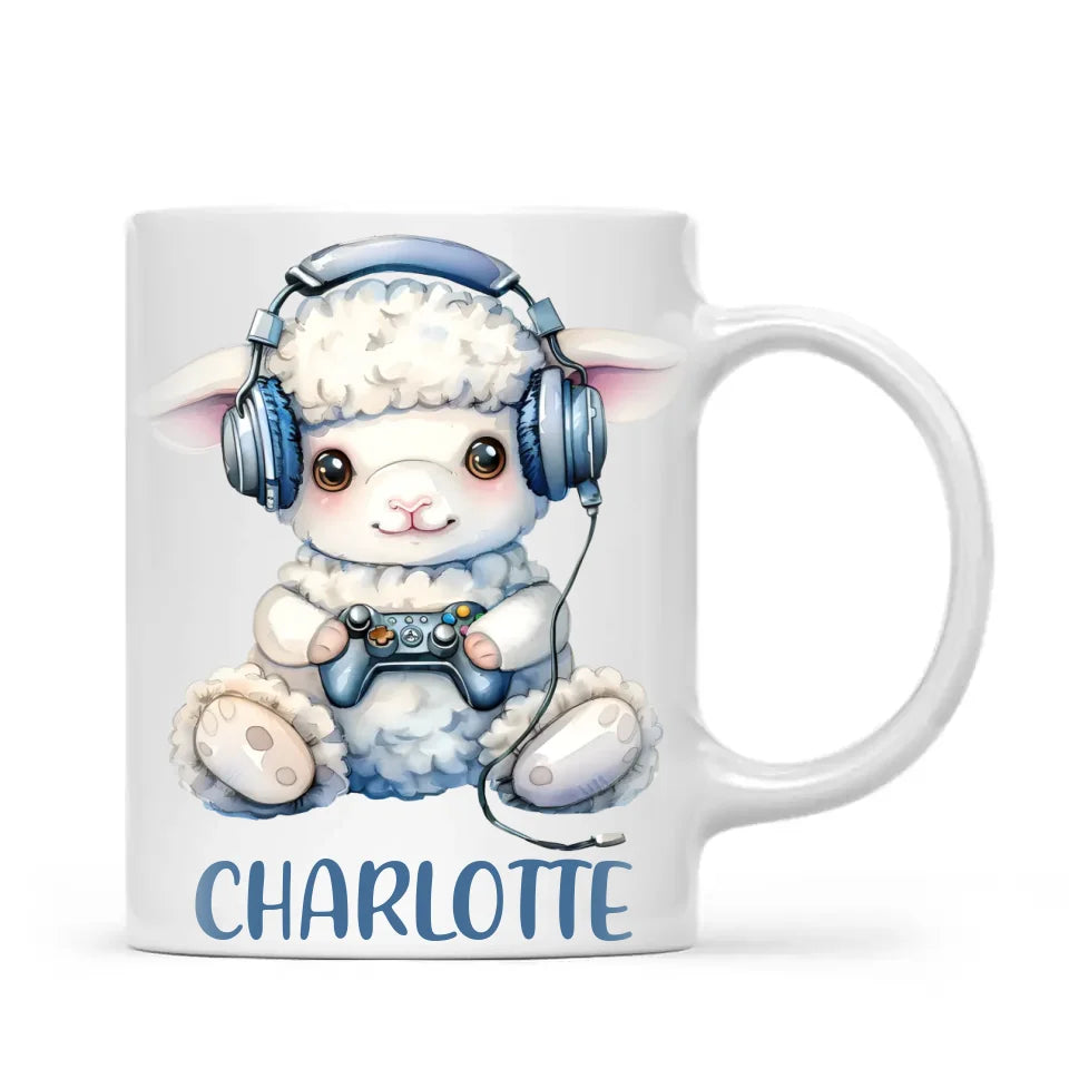 Lambie Game Zone - Personalised Kids Mug