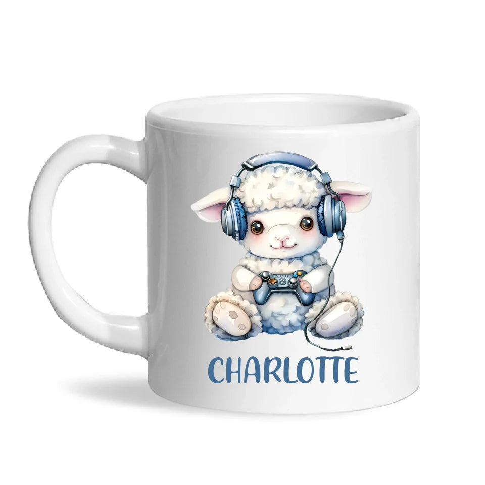 Lambie Game Zone - Personalised Kids Mug