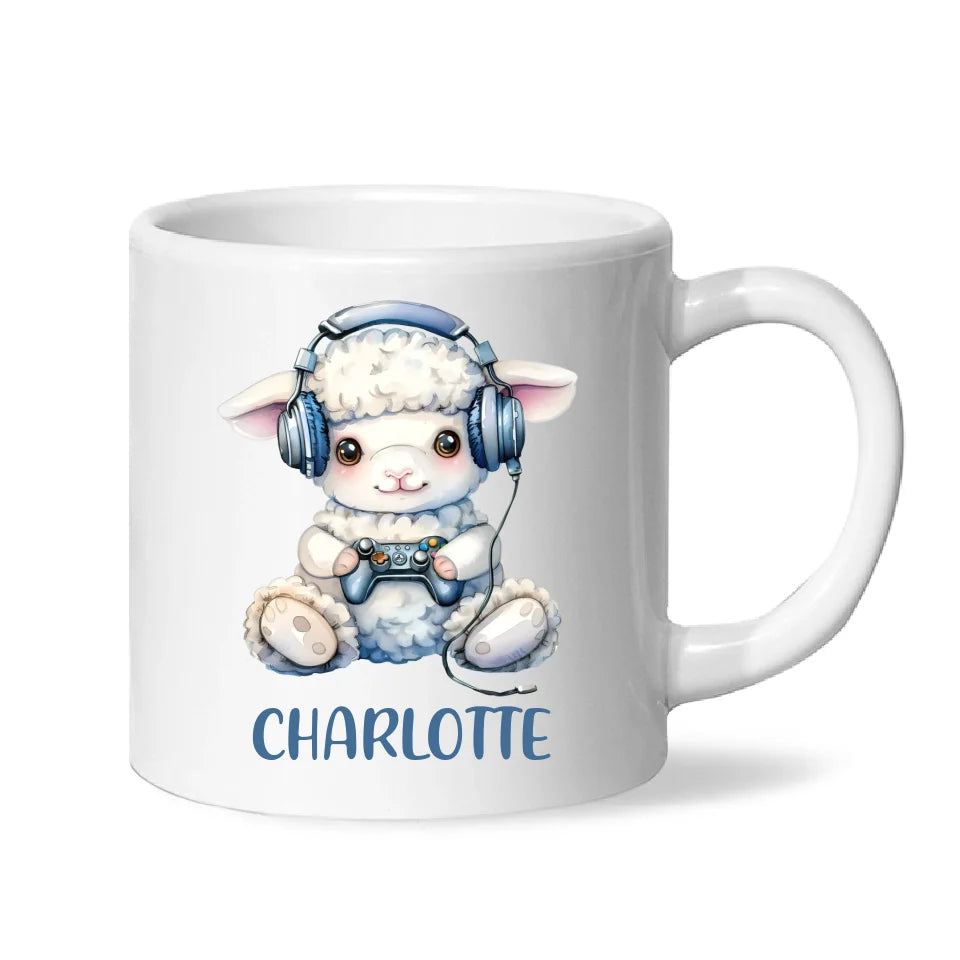 Lambie Game Zone - Personalised Kids Mug