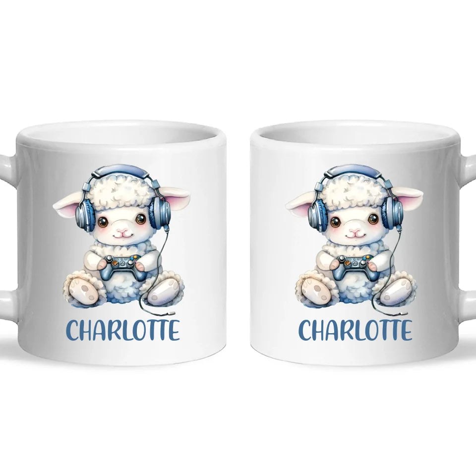 Lambie Game Zone - Personalised Kids Mug