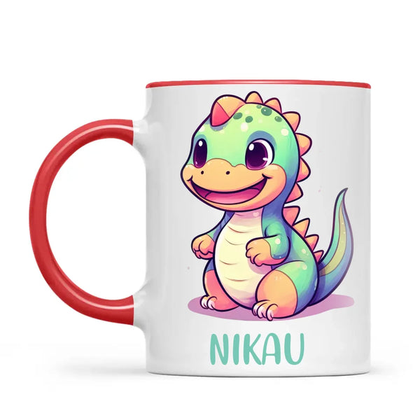 Smiling Dino - Personalised Kids Mug