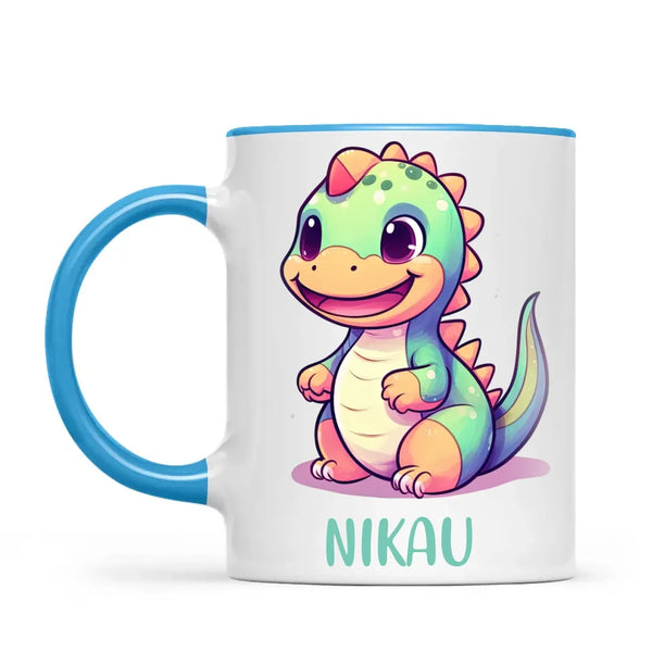 Smiling Dino - Personalised Kids Mug