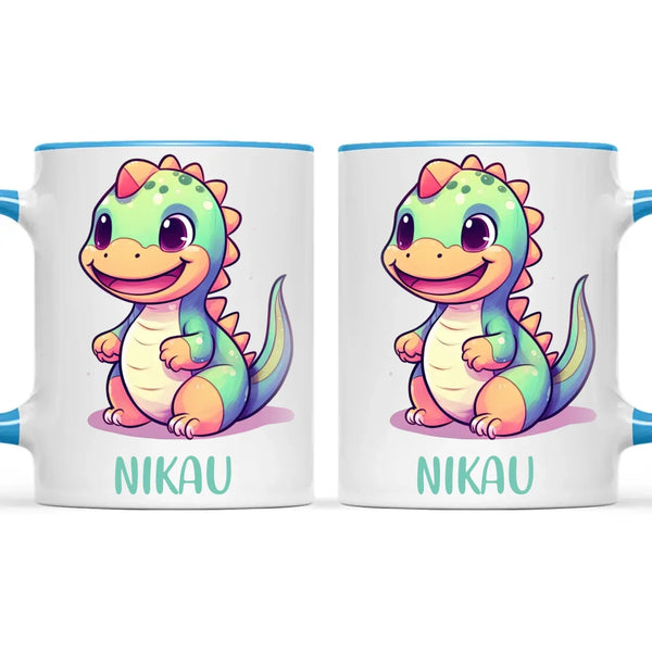 Smiling Dino - Personalised Kids Mug