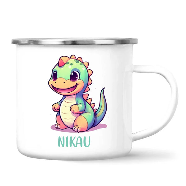 Smiling Dino - Personalised Kids Mug