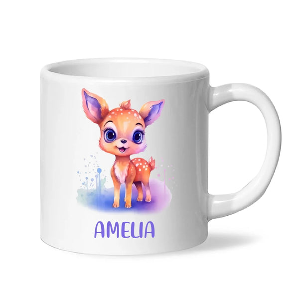 Darling Deer - Personalised Kids Mug