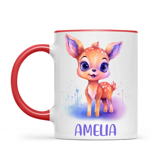 Darling Deer - Personalised Kids Mug