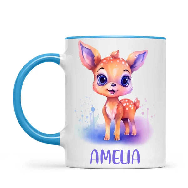 Darling Deer - Personalised Kids Mug