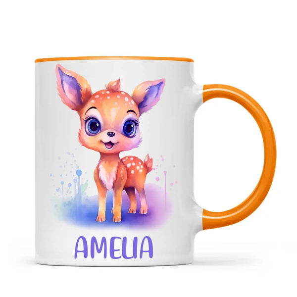 Darling Deer - Personalised Kids Mug