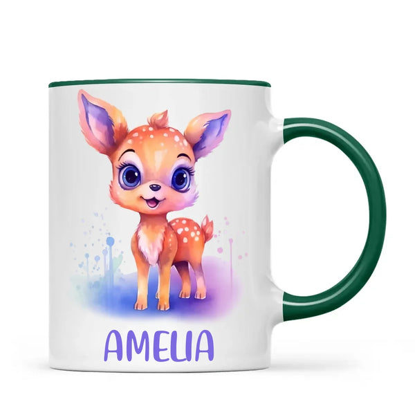 Darling Deer - Personalised Kids Mug