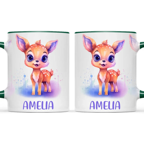 Darling Deer - Personalised Kids Mug