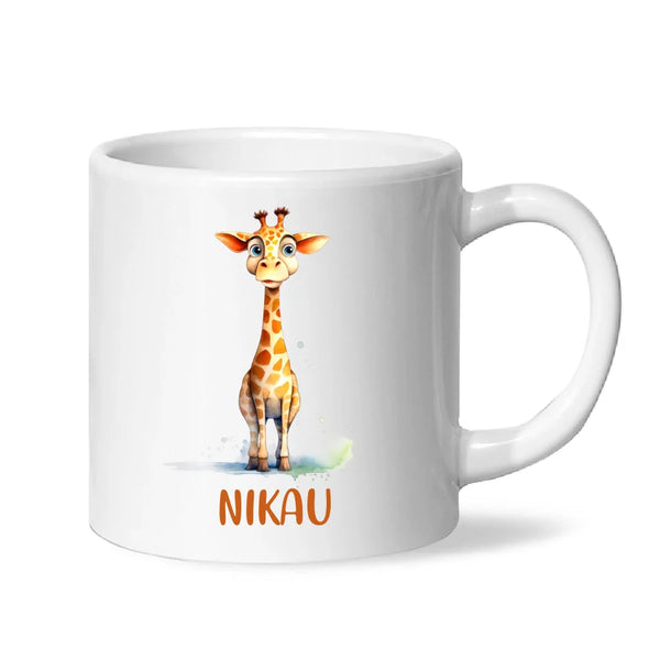 Graceful Giraffe - Personalised Kids Mug