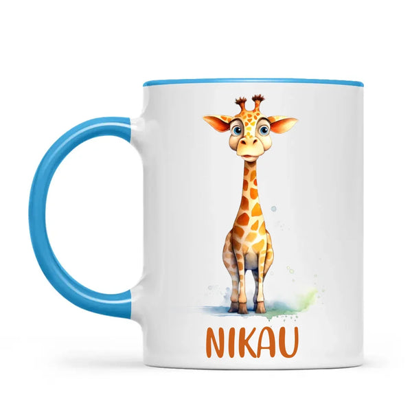 Graceful Giraffe - Personalised Kids Mug