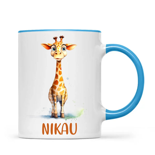 Graceful Giraffe - Personalised Kids Mug