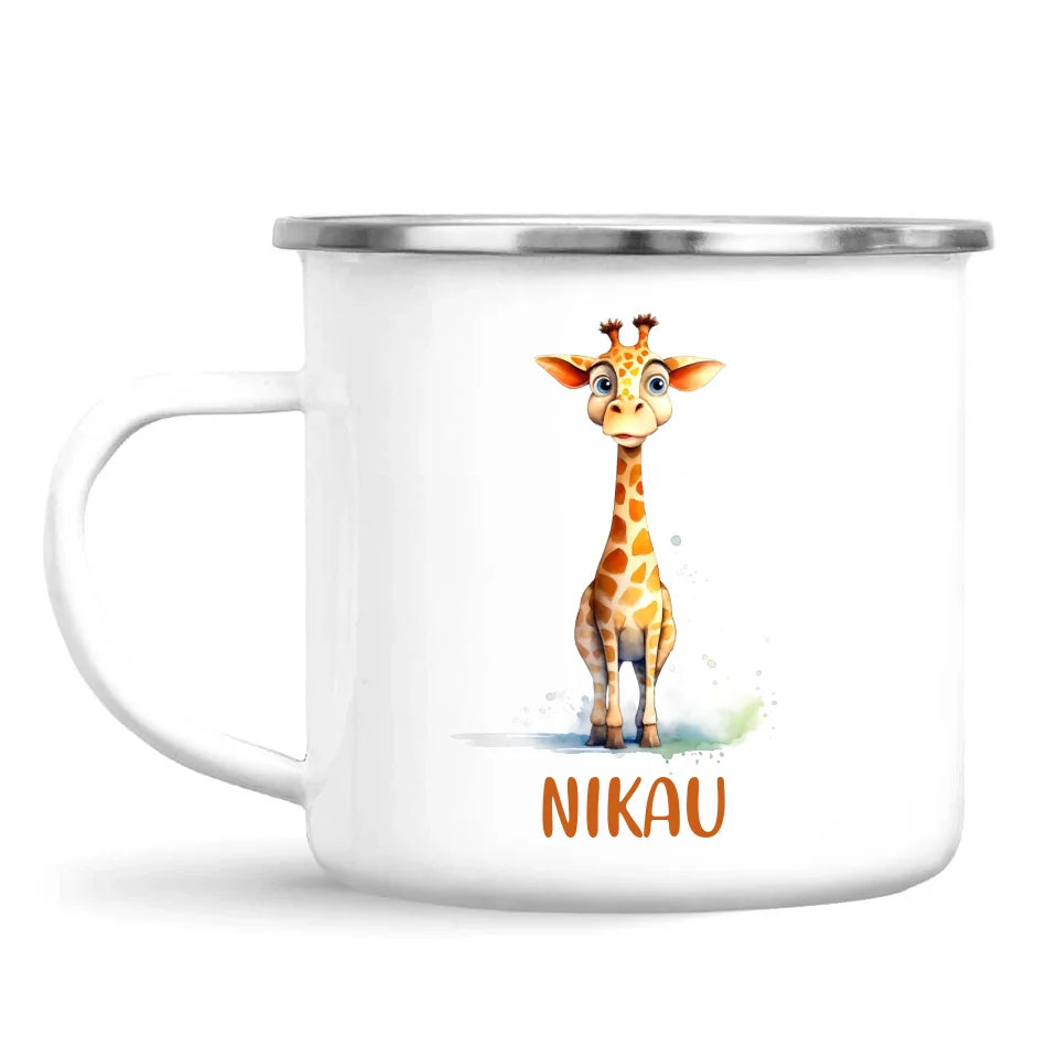 Graceful Giraffe - Personalised Kids Mug