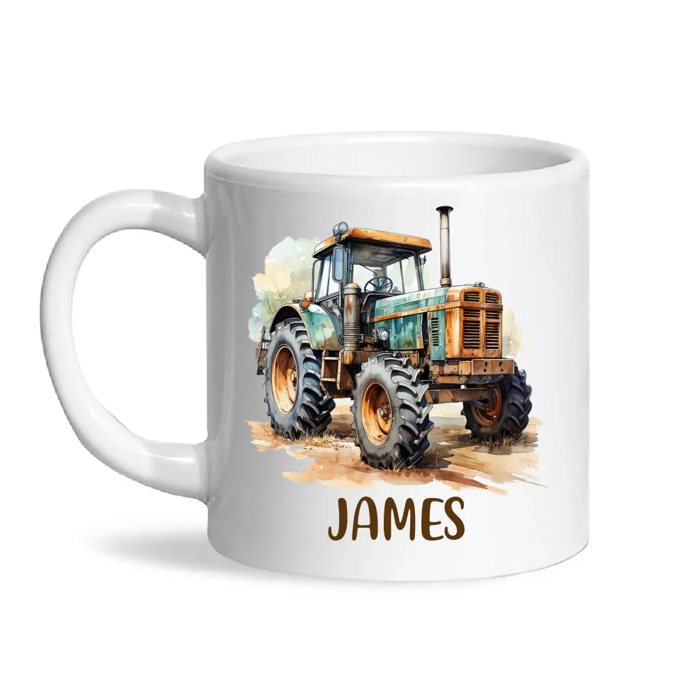 Little Farmer’s Ride - Personalised Kids Mug