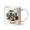 Little Farmer’s Ride - Personalised Kids Mug